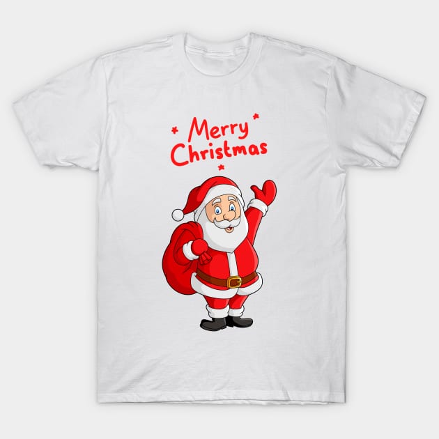 Santa T-Shirt by ngerog